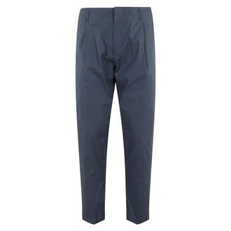 Dondup Heren, Broeken, Blauw, Maat: W35 Katoen