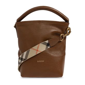 Burberry Handbags, female, Brown, Size: ONE SIZE B Clip Mini Bag