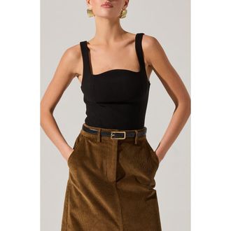 ASTR the Label Kendal Bodysuit in Black at Nordstrom Rack, Size X-Small