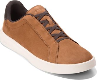 Cole Haan Grand Crosscourt LTT Slip-On Sneaker in Ch British Tan /Ch Dk Chocolate /Ivory at Nordstrom Rack, Size 10.5