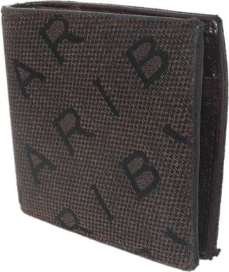 Bulgari Logomania Brown Wallet (Bi-Fold) (Pre-Owned)