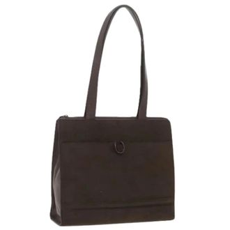 Burberry Pre-owned Shoulder Bags, female, Brown, Size: ONE SIZE Pre-owned Vintage Shoulder Bag