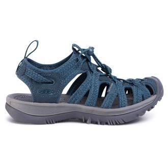 Keen Whisper Textile Womens Slip On Sandals - Smoke Blue - Size:UK 5.5