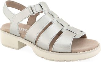 Munro Marley Fisherman Sandal in Metallic Leather at Nordstrom, Size 10.5