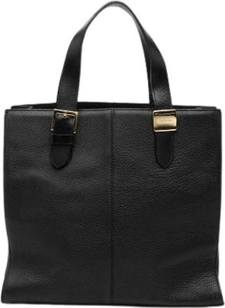 Burberry Pre-owned Tote Bags, female, Black, Size: ONE SIZE Pre-owned Tote Bag