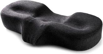 No Brand Cuscino Cervicale In Memory Foam Per Adulti, Cuscino A Farfalla, Cuscino Per Trazione Cervicale, A Lento Ritorno Elastico, Comodo Ausilio Per Il Sonno