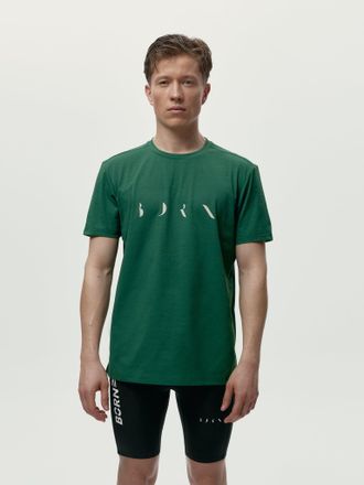Born T-Shirt Melville Grass Green