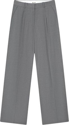 Olaf Hussein Wool Tailored Broeken - Dames - Broeken - Grijs - Maat: XL Wol