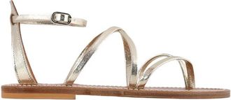 K.Jacques Epicure Sandalen - Dames - Sandalen - Grijs - 36 EU - Leer - Schoenen