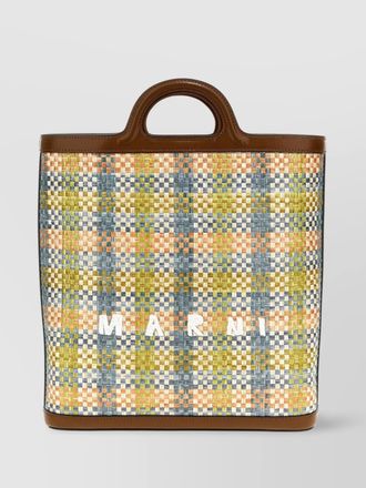 Marni tropicalia tote bag