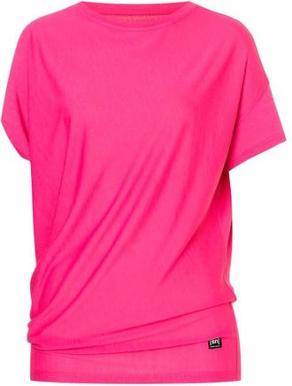 super.natural Yoga Loose Tee T-Shirt f&uuml;r Damen | rosa