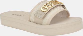 Guess Peers Logo Slide Sandals
