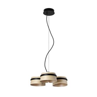 Netlighting Loop Integrated LED Pendants Wood 2700K in Brown
