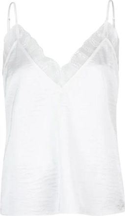 Dante6 Dames, Tops, Wit, Maat: L Satijn