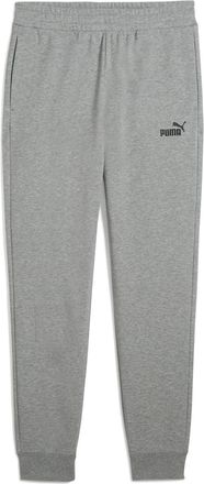 Puma Mens Essentials No. 1 Logo Fitted Tracksuit Bottoms, medium gray heather, XXL