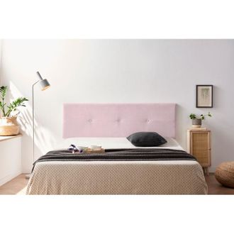 Moonia Moonia - Cabecero Tapizado Napoli Acualine 90x50x5 Cm - Rosa Claro