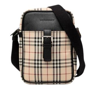 Burberry Borsa a tracolla Pre-owned in tela - - Pre-owned - unisex - Beige - ONE SIZE