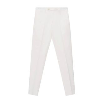 Lardini Suit Trousers, male, White, Size: 2XL Suit Trousers