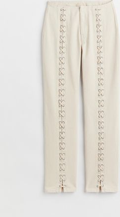 H&M Hose mit Schnürung - White