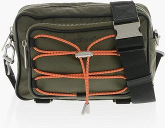 Off-white Technical Fabric Crossbody Bag COURRIER CAMERA With Contrast size One