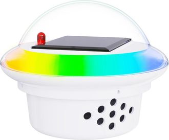 OEM Luces Solares Para Piscina, Luces Para Estanque, Luz Flotante, Luz Led Recargable Para Piscina Con Control Remoto, 7 Modos De Iluminaci&oacute;n Rgb Para Fue