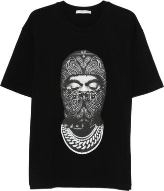 Ih Nom Uh Nit Paisley Mask Front T-shirt