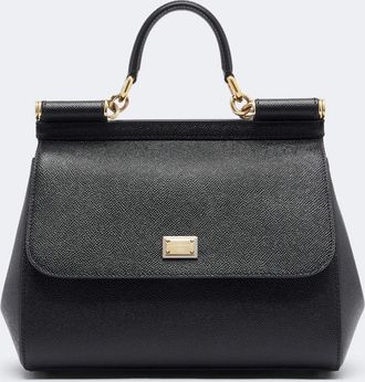 Dolce & Gabbana Sicily Medium leather shoulder bag
