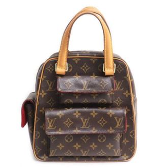 Louis Vuitton Pre-owned Vintage Monogram Canvas Handbag - Dames - Vintage Handtas - Bruin - ONE Size - Vintage