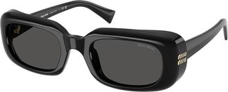 Miu Miu MUB13S 16K08Z Womens Sunglasses Black Size 52