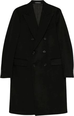 Caruso Hombre, Abrigos, Negro, Talla: 2XL