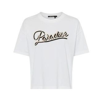 Marc Aurel Dames, Tops, Wit, Maat: M