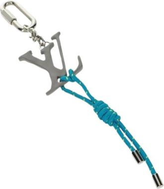 Louis Vuitton Pre-owned Accessories, female, Blue, Size: ONE SIZE Pre-owned Metal Key Holder