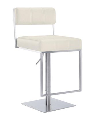 Armen Living Michele Swivel Bar Stool