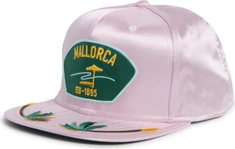 Goorin Brothers Mallorca Patch Satin Trucker Cap in Sand at Nordstrom Rack