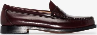 G.H. Bass & Co. Weejuns Larson Leather Loafers - Mens - Leather
