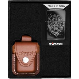OEM Encendedor Zippo Lindsay Kivi Set De Regalo N.&ordm; 2