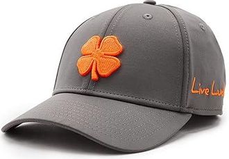 Black Clover Premium Clover 186 Hat Baseball Caps Orange/Charcoal : LG/XL, Polyester/Spandex