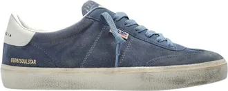Golden Goose Blue Distressed Soul Star Sneakers