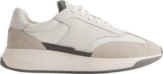 Reiss Emmett Suede & Leather Trainer