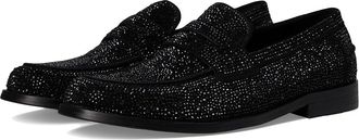 Steve Madden Natan-R Mens Lace-up Boots Black Rhinestones : 10.5 D - Medium, Leather