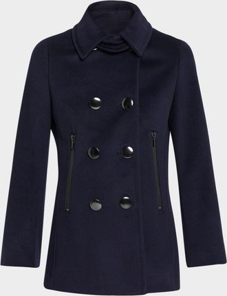 Akris Cashmere and Wool-Blend Top Coat
