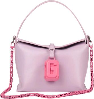 GCDS Cross Body Bags, female, Purple, Size: ONE SIZE Shoulder Bag