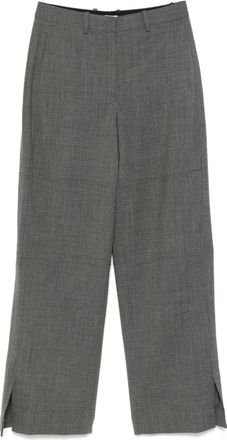 Jil Sander Broek van scheerwol - Grijs