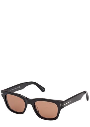 Tom Ford Caleb Square-frame Sunglasses - Black - One Size