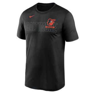 Nike Baltimore Orioles Knockout Team Legend Nike Mens Dri-FIT MLB T-Shirt in Black | NKGK00AOLE-HMW