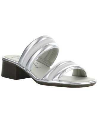 FLY London Eity Metallic Leather Sandal
