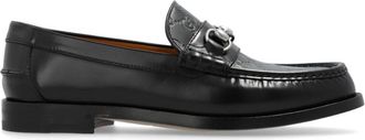 Gucci Black Leather Loafers