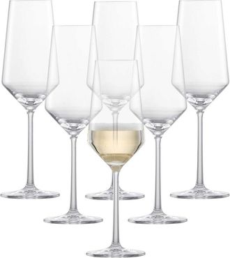 Schott Zwiesel Glass Pure Tritan Crystal Champagne Flutes (Set Of 6)