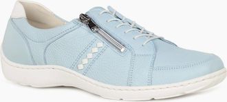 Waldl&auml;ufer Womens Lucie Womens Trainers - Sky Lea - Size: 5.5