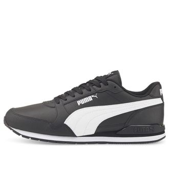 Puma ST Runner v3 Leather Black White 384855-06